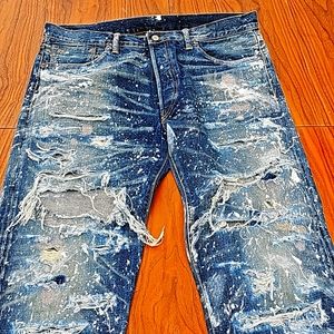 Ralph Lauren straight leg double RL Japan woven 36x32